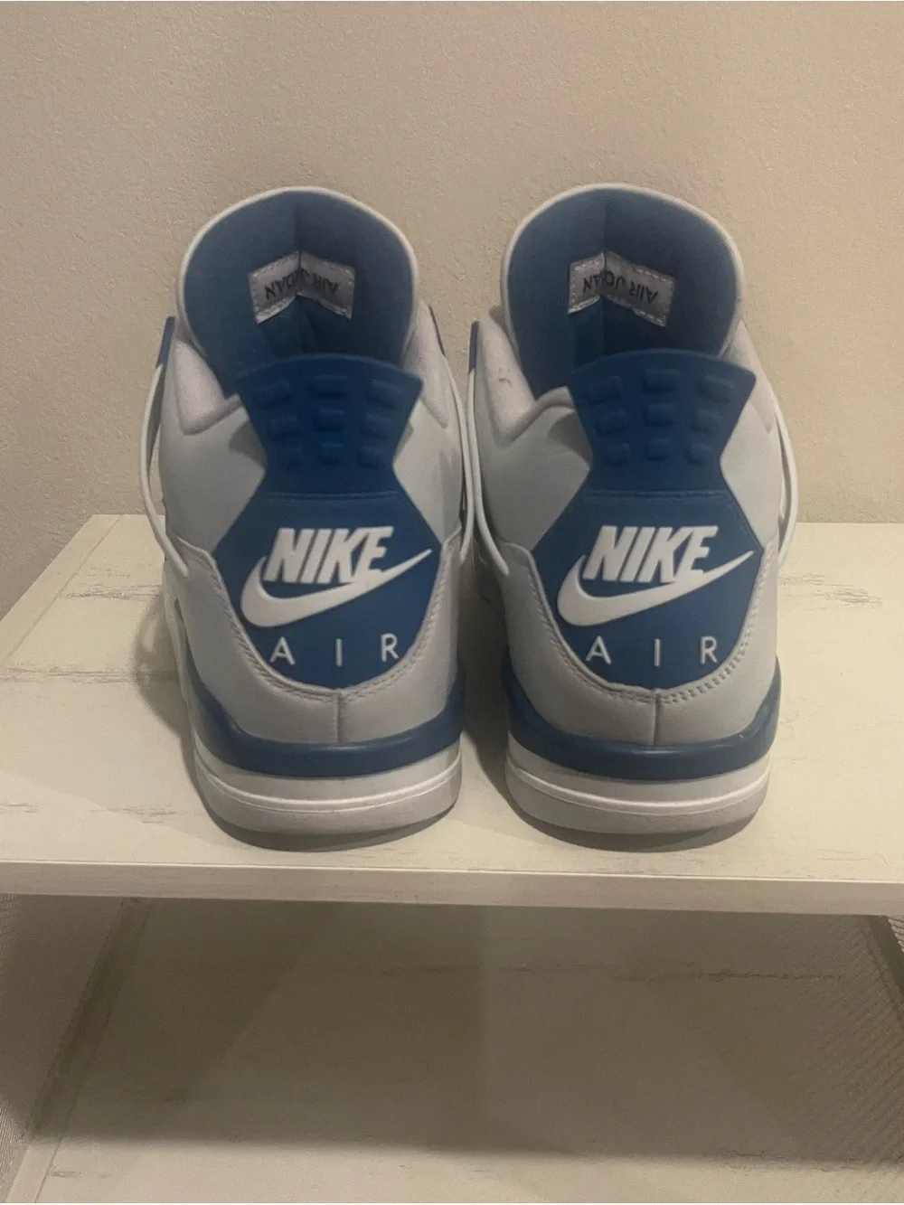Jordan 4 Mid-Top Military Blue’s